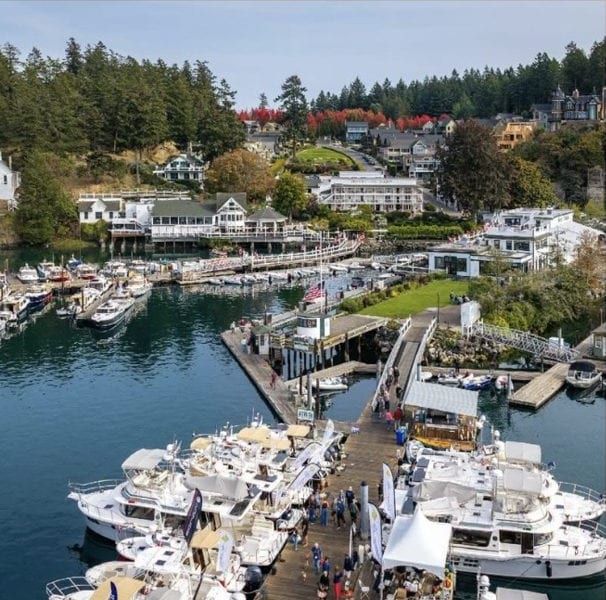 Over 200 Ranger Tugs, Cutwaters and Solaras fill Roche Harbor for their annual rendezvous