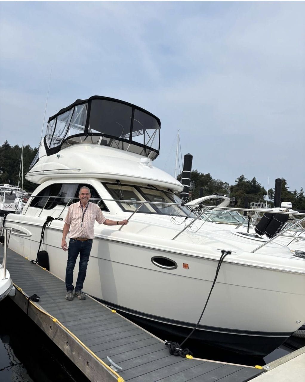 New-to-me Meridian 341 — home port Schooner Cove Marina, Nanoose Bay