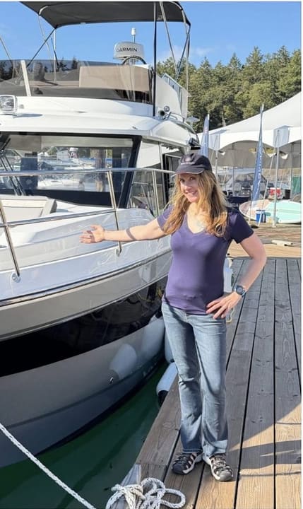 Taking delivery of this beauty tomorrow — looking for boat friends in Bellingham