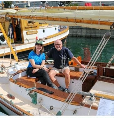 SV Dorothy — almost 130 years old, and her mast is still original