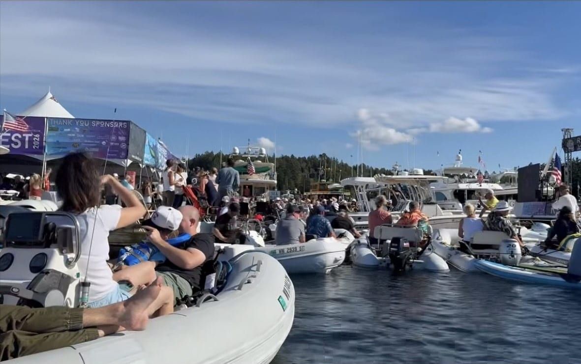 SJIYC members — post a photo if you're out on the water at Float Fest today!